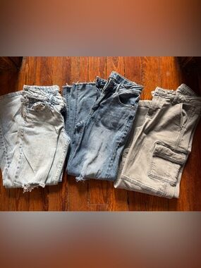 Girls size 12 art class jeans lot